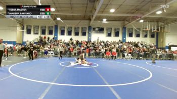 145 lbs Semifinal - Tessa Master, Watertown vs Janessa Santiago, Methuen