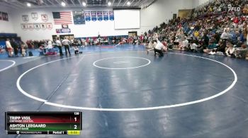 138 lbs Semifinal - Tripp Vigil, Cheyenne Central vs Ashton Leegaard, Thunder Basin
