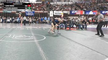 A - 118 lbs Champ. Round 1 - Luke Hesse, Frenchtown vs Caylen Hedrick, Fergus (Lewistown)