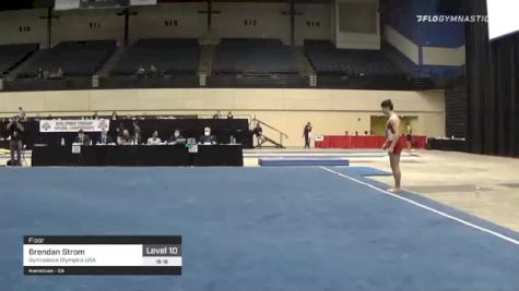 Brendan Strom - Floor, Gymnastics Olympica USA - 2021 USA Gymnastics Development Program National Championships