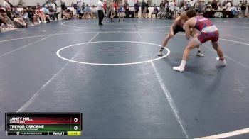 119 lbs Cons. Round 3 - Trevor Osborne, Walsh Jesuit Warrior vs Jamey Hall, John Glenn