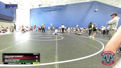 130 lbs Semis (4 Team) - Kelton Doucet, Missouri Outlaws vs Callahan Earnest, SEK Elite