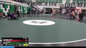 220 lbs Quarterfinal - Carson Tims, Mountain View vs Ian Cantu, Pinedale