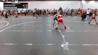 76 lbs Round 1 (8 Team) - Colton McClure, Washington Dual Team vs Christian Masters, Team Palmetto