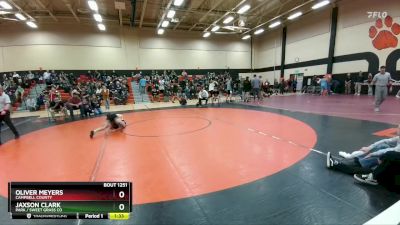 106A Round 3 - Oliver Meyers, Campbell County vs Jaxson Clark, Park / Sweet Grass Co