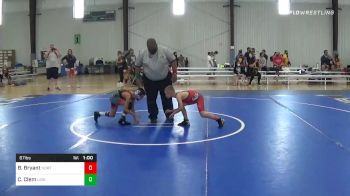 67 lbs Consolation - Bear Bryant, North Desoto vs Cruz Clem, Lions Wrestling Academy