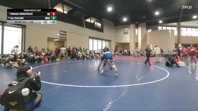 138 lbs Champ. Round 3 - Jonas Rebstock, Boumans Wrestling vs Ali Salem, United Wrestling Of Katy