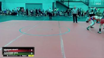 115 lbs Round 1 (6 Team) - Alexander Cecil, Dueling Bandits vs Keaghan Hewitt, TNWC