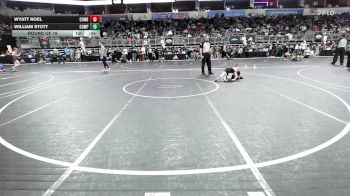53 lbs Round Of 16 - Wyatt Noel, Cowboy WC vs William Stott, Compound Wrestling