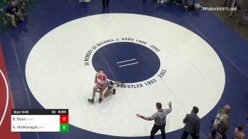 140 lbs Consolation - Broxon Dean, Canon-McMillan vs Andrew McMonagle, Central