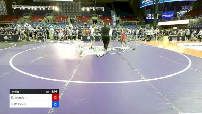 144 lbs Rnd Of 64 - Chance Woods, IL vs Wyatt Fry, PA