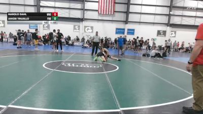 106 lbs Allday - Harold Dahl, WILLIAMSBURG WRESTLING CLUB vs Jakob Trujillo, PINECREST