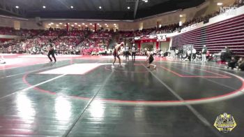 132 lbs Quarterfinals (8 Team) - Bryson Burton, DUNCAN vs Carsten Cagle, CARL ALBERT