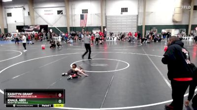 46 lbs Quarterfinal - Kashtyn Grant, Torrington Wrestling Club vs Khalil Abdi, Ready RP Nationals