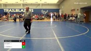 132 lbs Semifinal - Nic Swift, Lincoln East vs Jordan Cullors, Broken Arrow