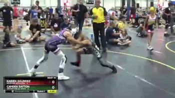 52 lbs Round 5 (6 Team) - Camden Batton, Untouchables White vs Kaiden Galindez, Backyard Brawlers