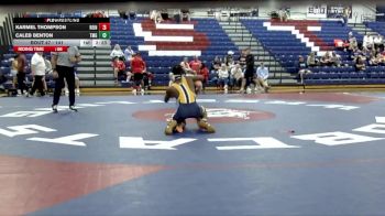 141 lbs Cons. Round 1 - Karmel Thompson, Reinhardt University (ga) vs Caleb Benton, Truett-McConnell (Ga.)