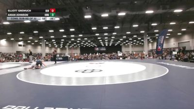 126 lbs Cons. Sub-rd Of 32 - Aidan Johnson, Iowa vs Elliott Gnewuch, DC Elite Wrestling