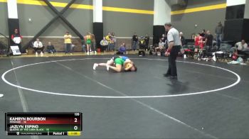 135 lbs Round 3 (4 Team) - Kamryn Bourbon, Missouri vs Jazlyn Espino, Queens Of The Corn Black