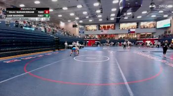 165 lbs Champ. Round 1 - Isaac Marancebuam, Richardson Pearce vs Liam Madison, Plano West