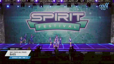 Bay State All Stars - Baes [2023 L1.1 Mini - PREP - A Day 1] 2023 Spirit Fest Grand Nationals
