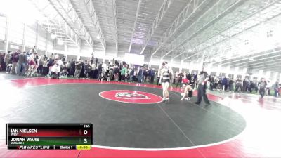 150 lbs Cons. Round 5 - Jonah Ware, Wasatch vs Ian Nielsen, West