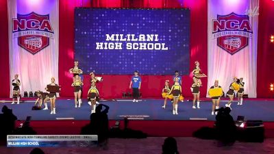 Mililani High School [2026 Intermediate Non-Tumbling Varsity Crowd Leading - Small] 2026 NCA High School Nationals