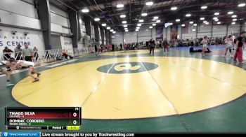 76 lbs Rd# 5- 3:45pm Friday Final Pool - Dominic Cordero, Minion Green vs Thiago Silva, Cali Red