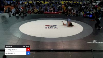 150 lbs Semis - Eli Esguerra, OH vs Jayden James, NJ