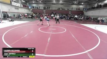 215 lbs Cons. Round 1 - Colt Trimble, Show Low vs Lauden Mccomish, American Leadership Academy Gilbert