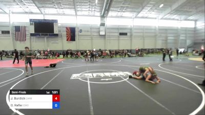 144 kg Semifinal - Jack Burdick, Carbon vs Darius Beckam Rafie, Coronado