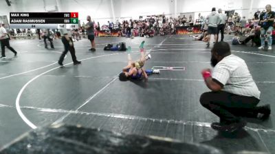 64 lbs Finals (2 Team) - Adam Rasmussen, RWA vs Max King, Storm Wrestling Center