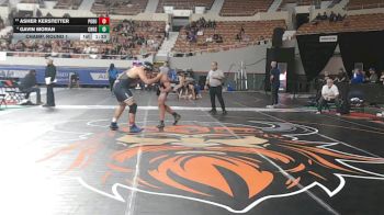 217-D3 Champ. Round 1 - Asher Kerstetter, Poston Butte High School vs Gavin Moran, Coconino High School