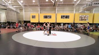 57 kg Rr Rnd 3 - Peyton Spencer, Mohawk Valley WC HS vs Jackson Heslin, Southside