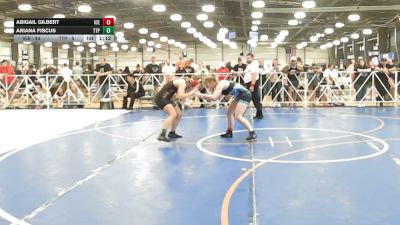 132 lbs Rr Rnd 1 - Abigail Gilbert, ICE Wrestling Pink - HSG vs Ariana Fiscus, TTP Wrestling - HSG