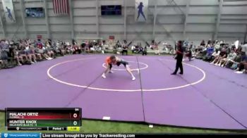 94 lbs Placement Matches (8 Team) - Malachi Ortiz, Florida vs Hunter Knox, Oklahoma Blue FS