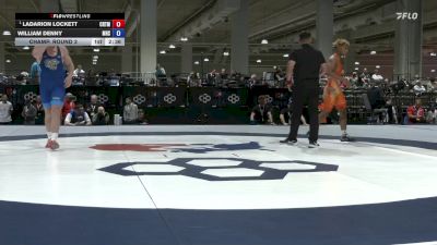 74 lbs Champ. Round 3 - Ladarion Lockett, Cowboy RTC/ Titan Mercury vs William Denny, Marist High School