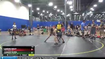 130 lbs Round 3 (4 Team) - Landon Sibley, Steel Valley vs Connor Olson, Elite Athletic Club DZ