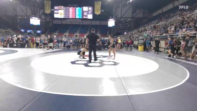 115 lbs Cons. Sub-rd Of 32 - Brinley Miller, WI vs Emmalee Brissette, OR