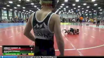 92 lbs Round 3 - Donovan Symalla, POWA vs Jeremy Cannedy Jr., Terps XPress