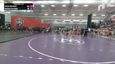 124 lbs Round 3 (12 Team) - Natalia Accorsi, Lehigh vs Olivia Delegas, New England College