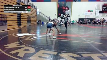 138 lbs Champ. Round 1 - Joshua McLaughlin, Hood River Valley vs Royal Frison, Ida B. Wells