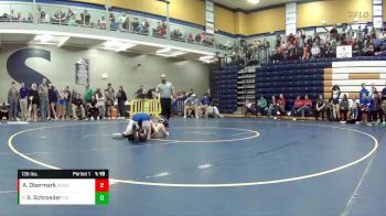 135 lbs. Cons. Round 6 - Skyla Schroeder, Fatima vs Annelise Obermark, Washington