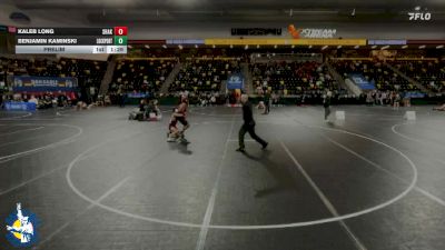 126 lbs Prelim - Kaleb Long, Shakopee vs Benjamin Kaminski, Lockport (Twp.)