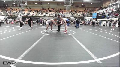 190 lbs Consolation - Kaleb Smith, Tulsa Blue T Panthers vs Jackson Pierson, Rogers High School Boys