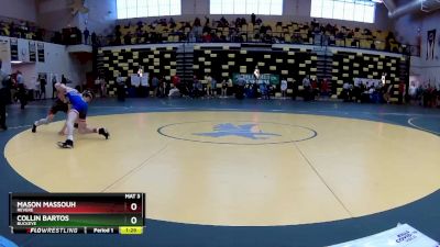 106 lbs Semifinal - Mason Massouh, REVERE vs Collin Bartos, BUCKEYE