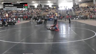 A 113 lbs Cons. Round 3 - Brendan Monroe, Sycamore High School vs Luke Higdon, Signal Mountain High School
