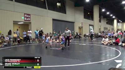 60 lbs Placement Matches (16 Team) - Drake Worley, Rabbit WC vs Jace Fennessey, The Untouchables