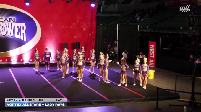 Vortex All Stars - Lady Rays [2026 L4 Senior - D2 Day 1] 2026 Cheer ...