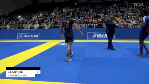 JONATHON LAVON KING vs CAMERON MICHAEL HURD 2022 Pan IBJJF Jiu-Jitsu No-Gi Championship